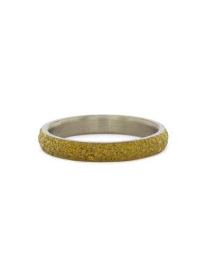 Narrow Golden Lunar Ring