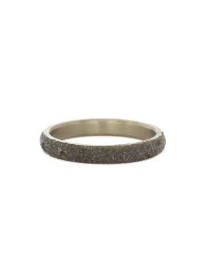 Narrow Oxidized Lunar Ring