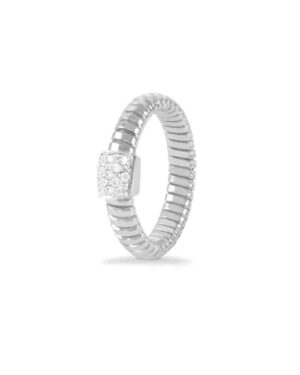 White gold ring