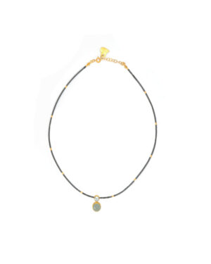 Topaz and Aqua necklace