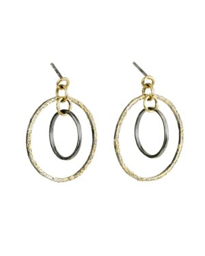 Mini Orbit Hoop Earrings