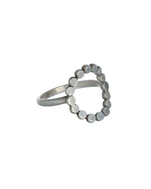 Bright  Circle Dot Ring